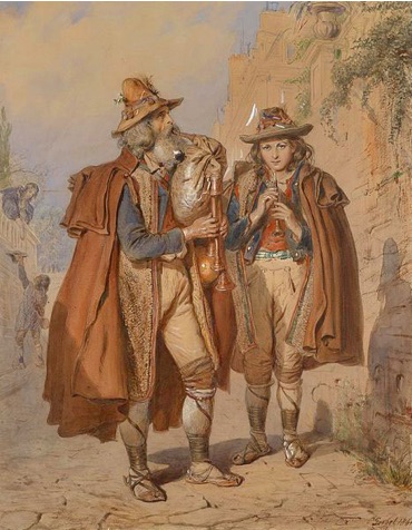 Strassenmusikanten, Oh Du lieber Augustin