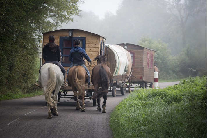 Ein zigeuner verlässt seine heimat
