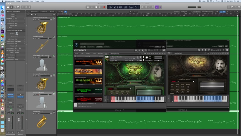 logic pro arrangierfenster