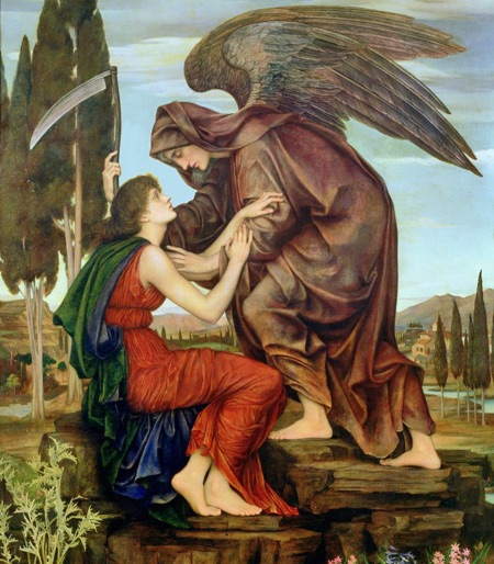 Todesengle Tod mit Sense