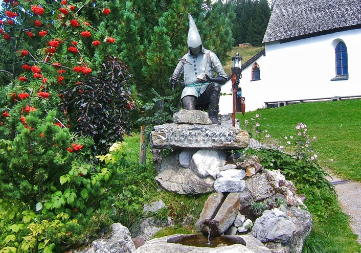 Bergmann Silberberg Kristberg in Österreich / Vorarlberg
