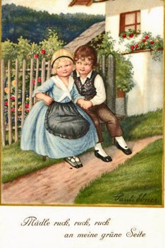 Mädel ruck an meine grüne Seite