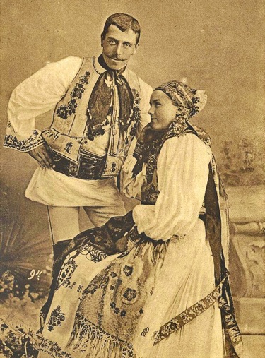 Saechsische Bauern in Siebenbürgen