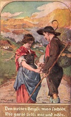 Von einem Bergli muss ich scheide