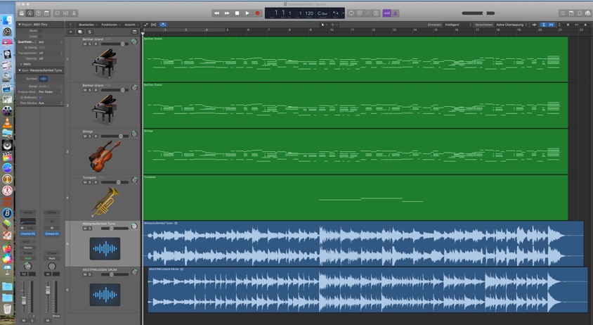 logic pro wolgalied es steht soldat am wolgastrand